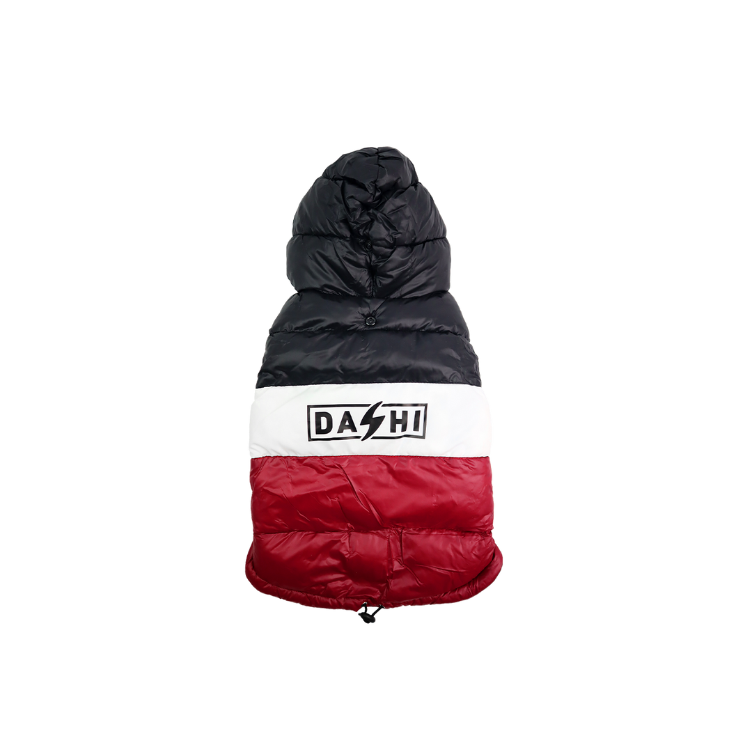 Dashi anorak Stripes Vijolično/Črna