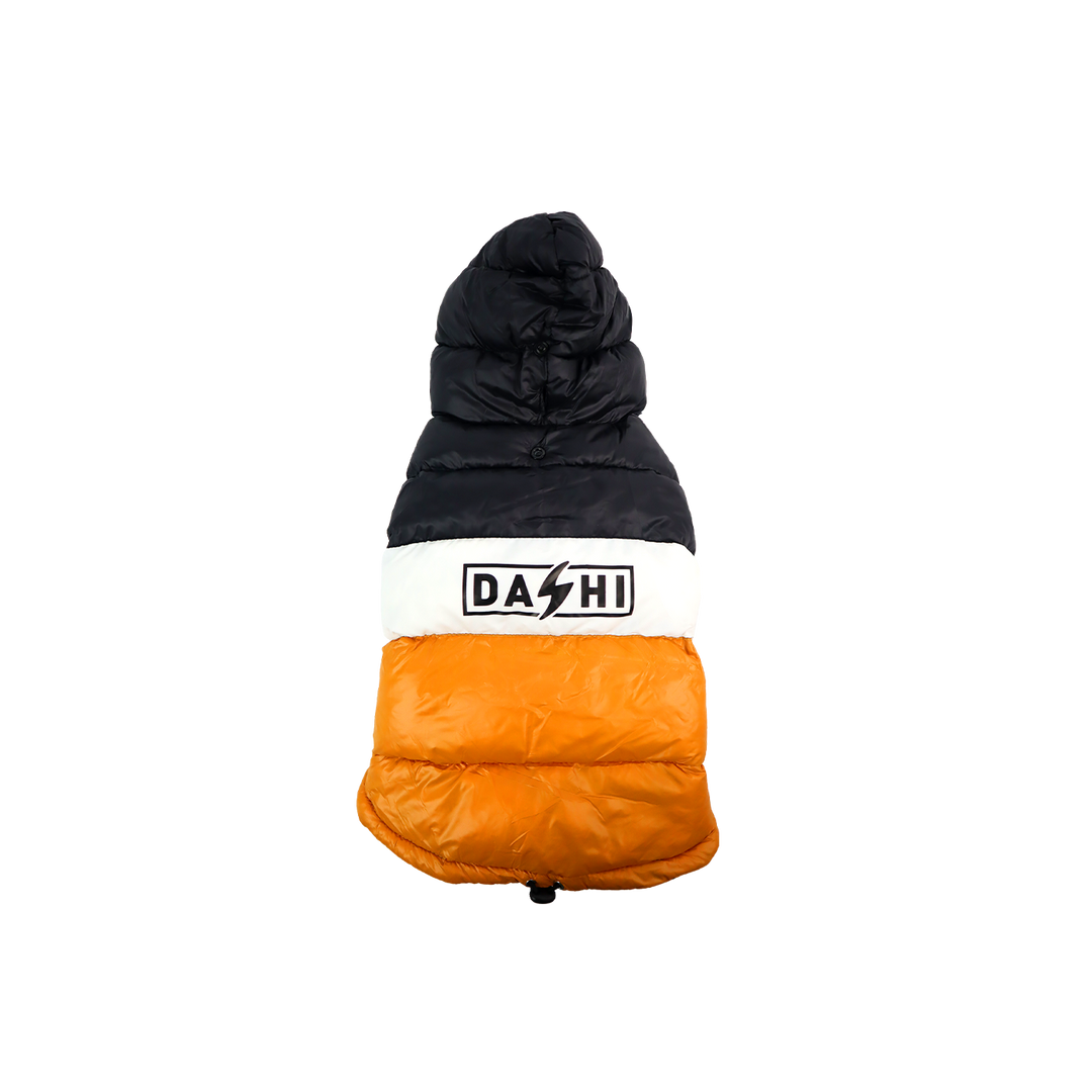 Dashi anorak Stripes Oranžno/Črna