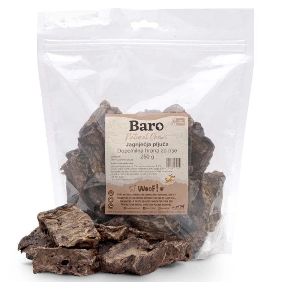 BARO Natural Chews jagnječja pljuča mini