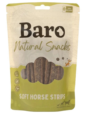 BARO Natural Snacks mehki trakovi s konjem