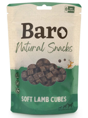 BARO Natural Snacks mehke kocke z jagnjetino