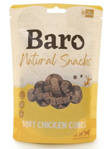 BARO Natural Snacks mehke kocke s piščancem