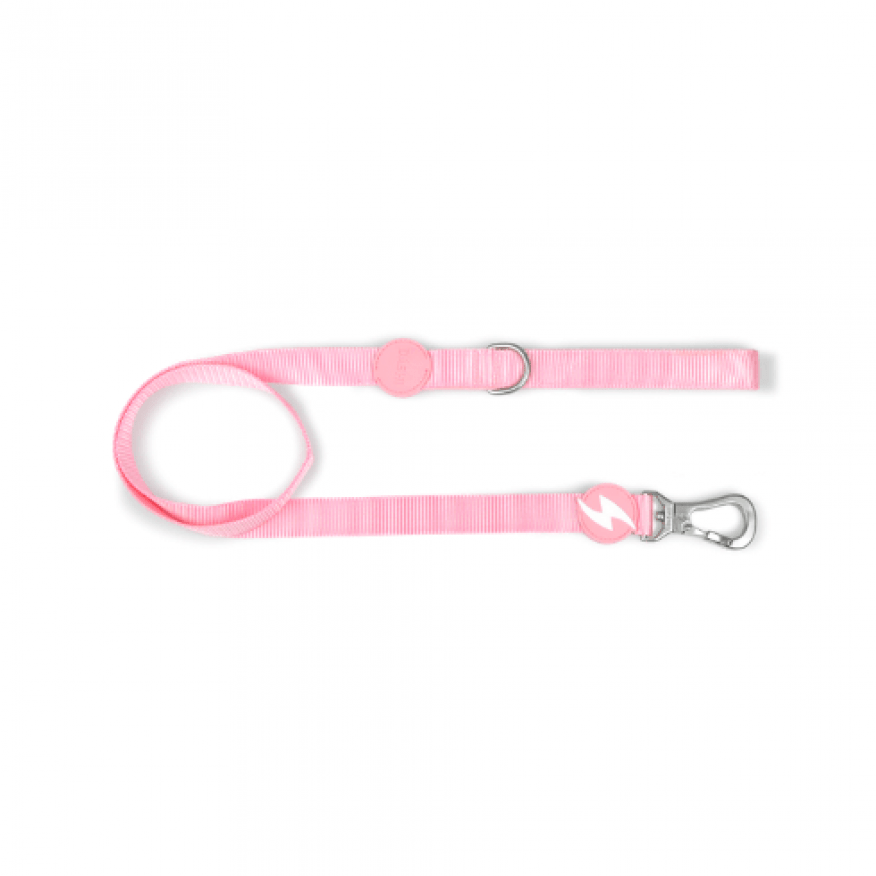 Dashi povodec Solid Baby Pink