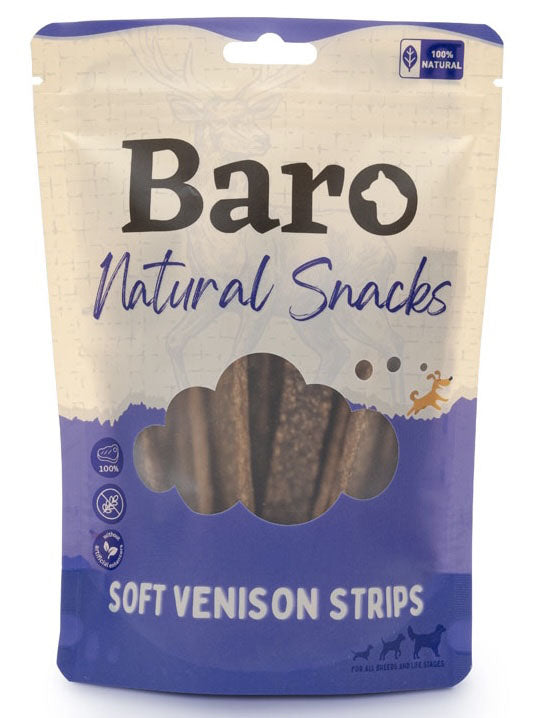 BARO Natural Snack mehki trakovi z divjačino