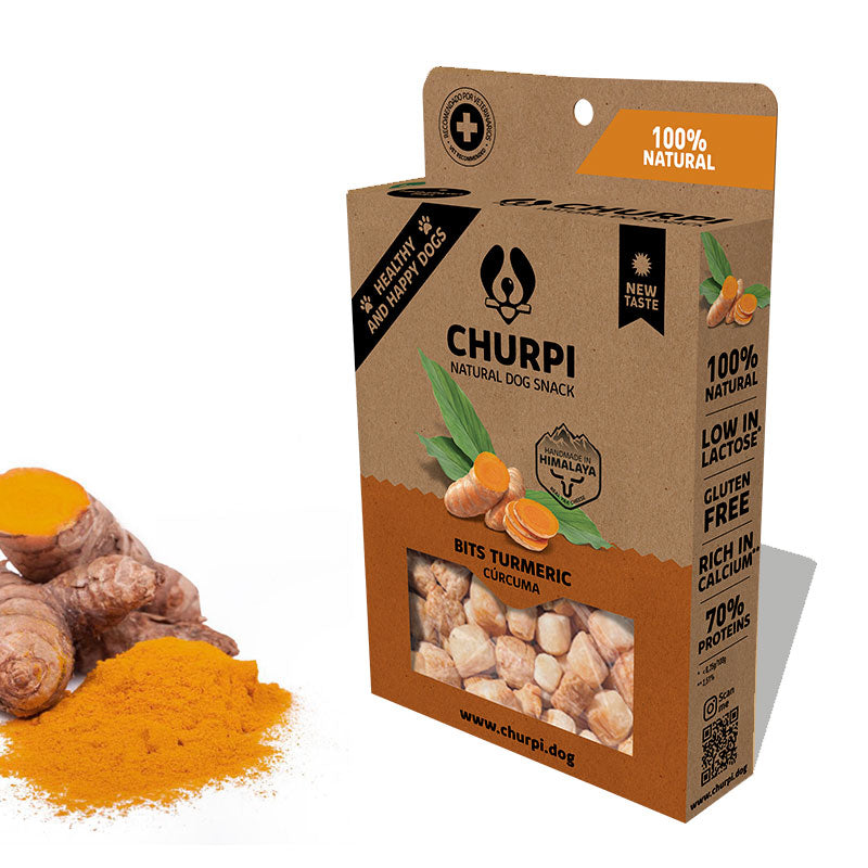 Churpi priboljški za pse Curcuma Bits 70g