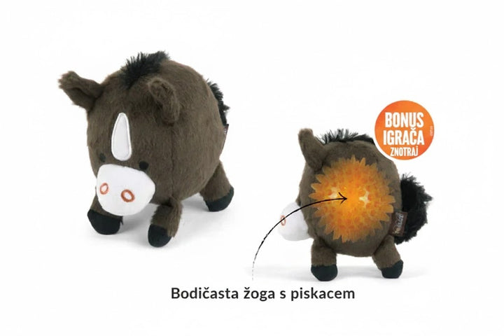 Plišasta igračka za pse - Konjiček