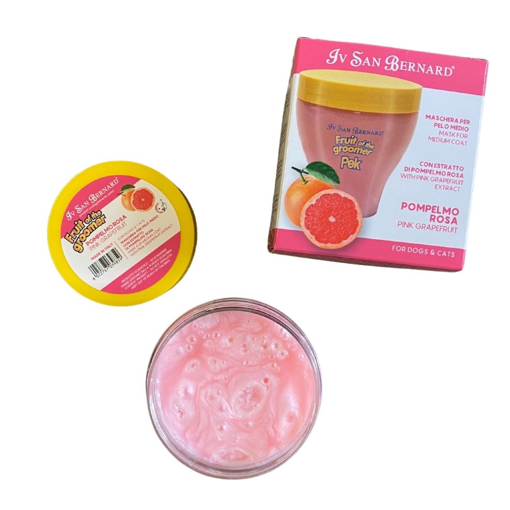 Iv San Bernard Pek Maska za pasjo dlako Pink Grapefruit (roza grenivka) 250ml