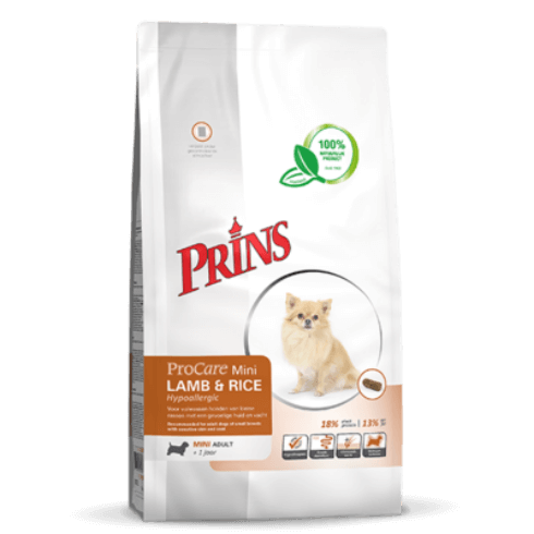 Prins Procare Mini Jagnjetina in Riž, Hypoallergic 3kg