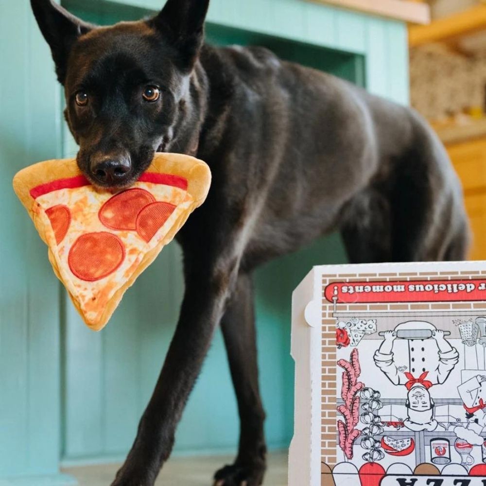 P.L.A.Y. Plišasta igrača za pse Pizza
