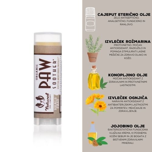 Natural Dog Company Paw Soother – balzam za pasje tačke