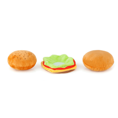P.L.A.Y. Plišasta igrača za pse Ameriški Hamburger