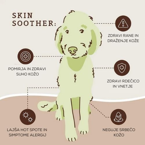 Natural Dog Company Pasji organski zdravilni balzam-Skin Soother