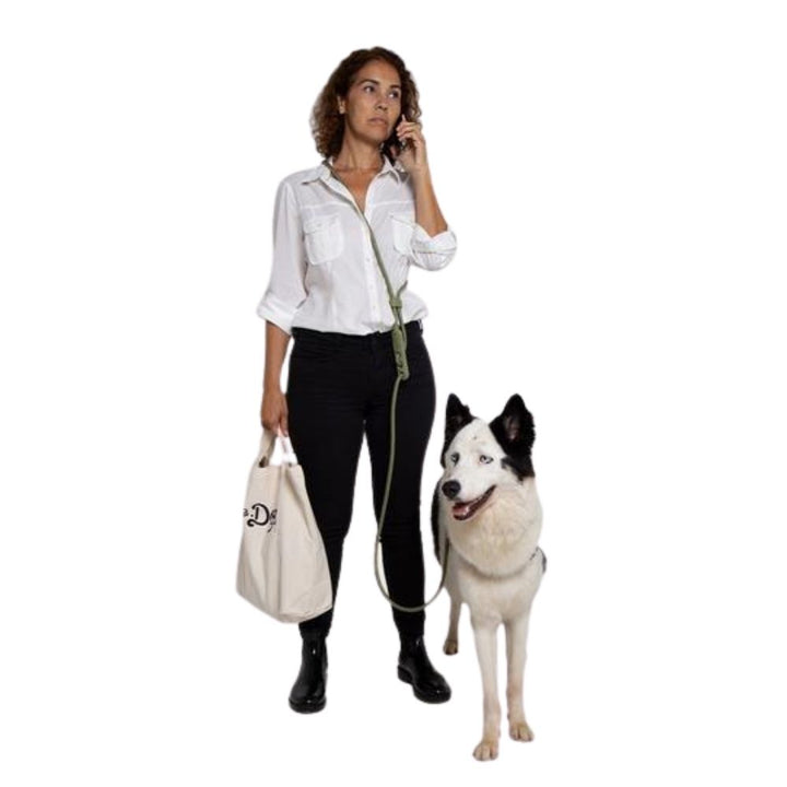 Zee.dog povodec Hands Free Army Green