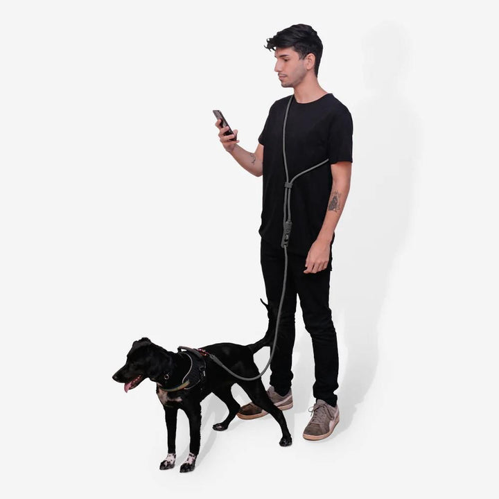 Zee.dog povodec Hands Free Titanium