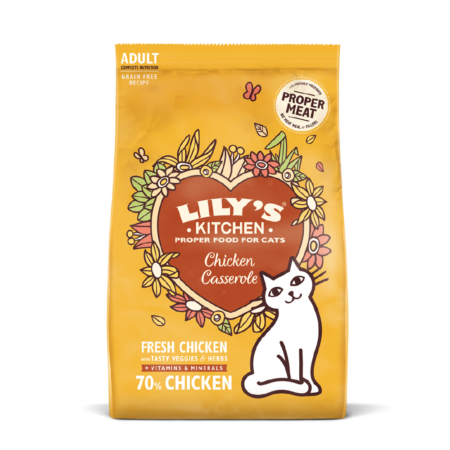 Lily’s Kitchen suha hrana za mačke Delicious Chicken 800g