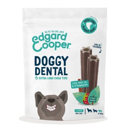 Edgard & Cooper Doggy dental palčke – meta in jagode