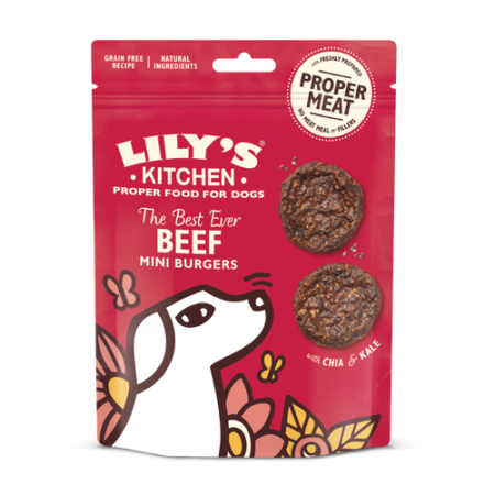Lily’s kitchen priboljški Beef Mini Burgers 70g