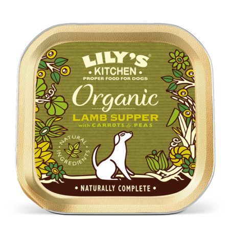 Lily’s Kitchen – Organic Lamb and Spelt Supper for dogs 150g