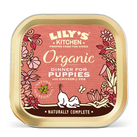 Lily’s Kitchen – Organic Dinner for Puppies 150g