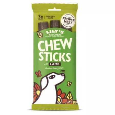 Lily’s Kitchen posladek Chew Sticks with Lamb  3kos -120g