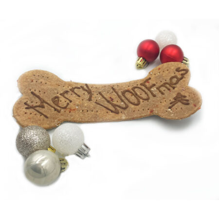 Pasja Gajba božični pasji piškot – Merry Woofmas